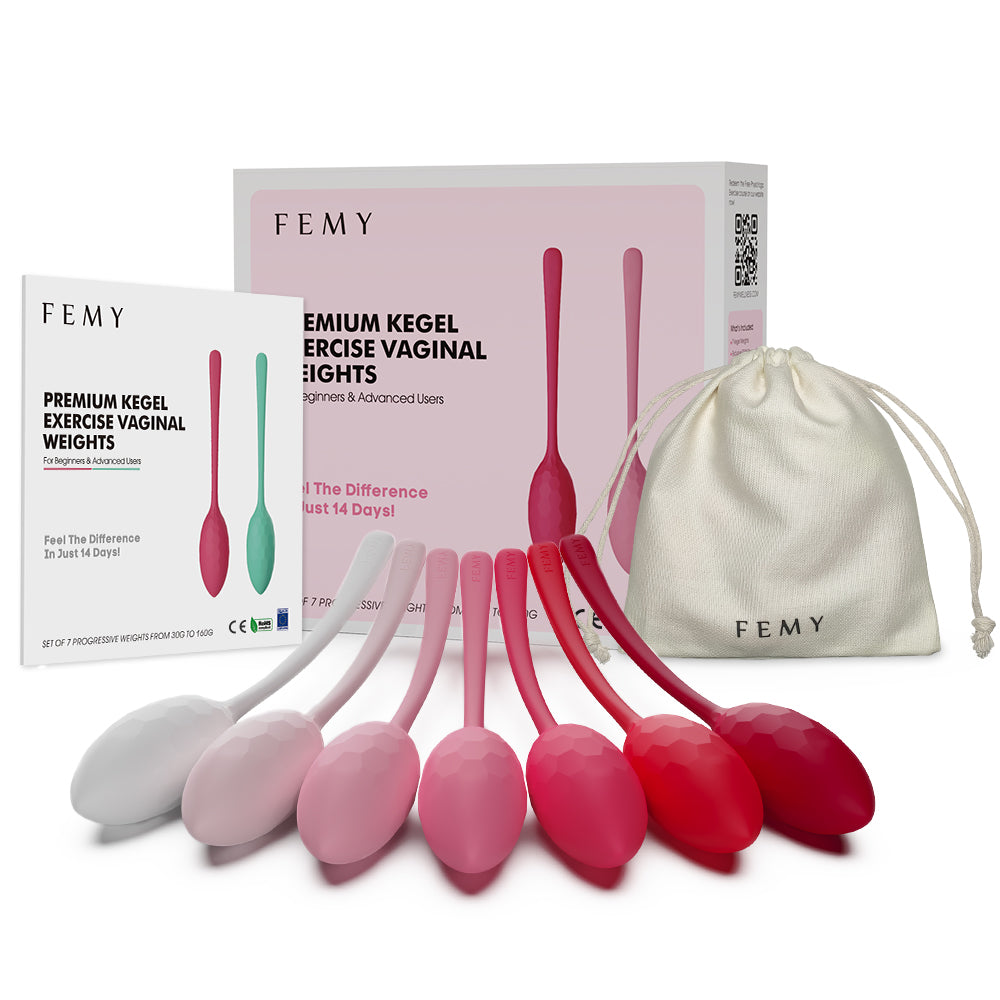 Premium Kegel Exercise Vaginal Weights - FEMY Wellness