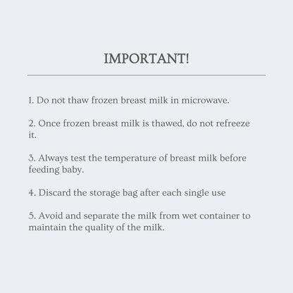 Milk Storage Bag (25 pcs) - FEMY Wellness