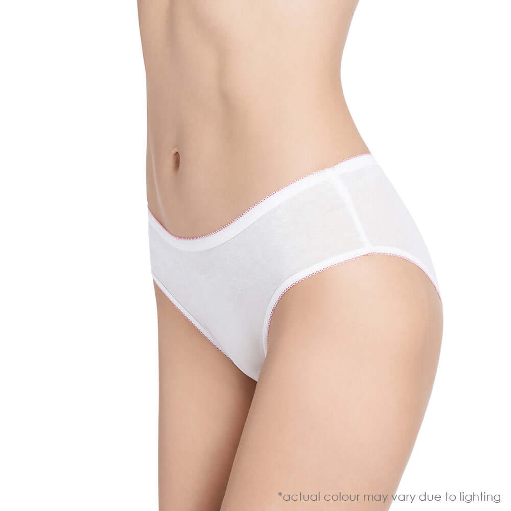 Disposable Ladies' Cotton Panties (4 pcs) - FEMY Wellness